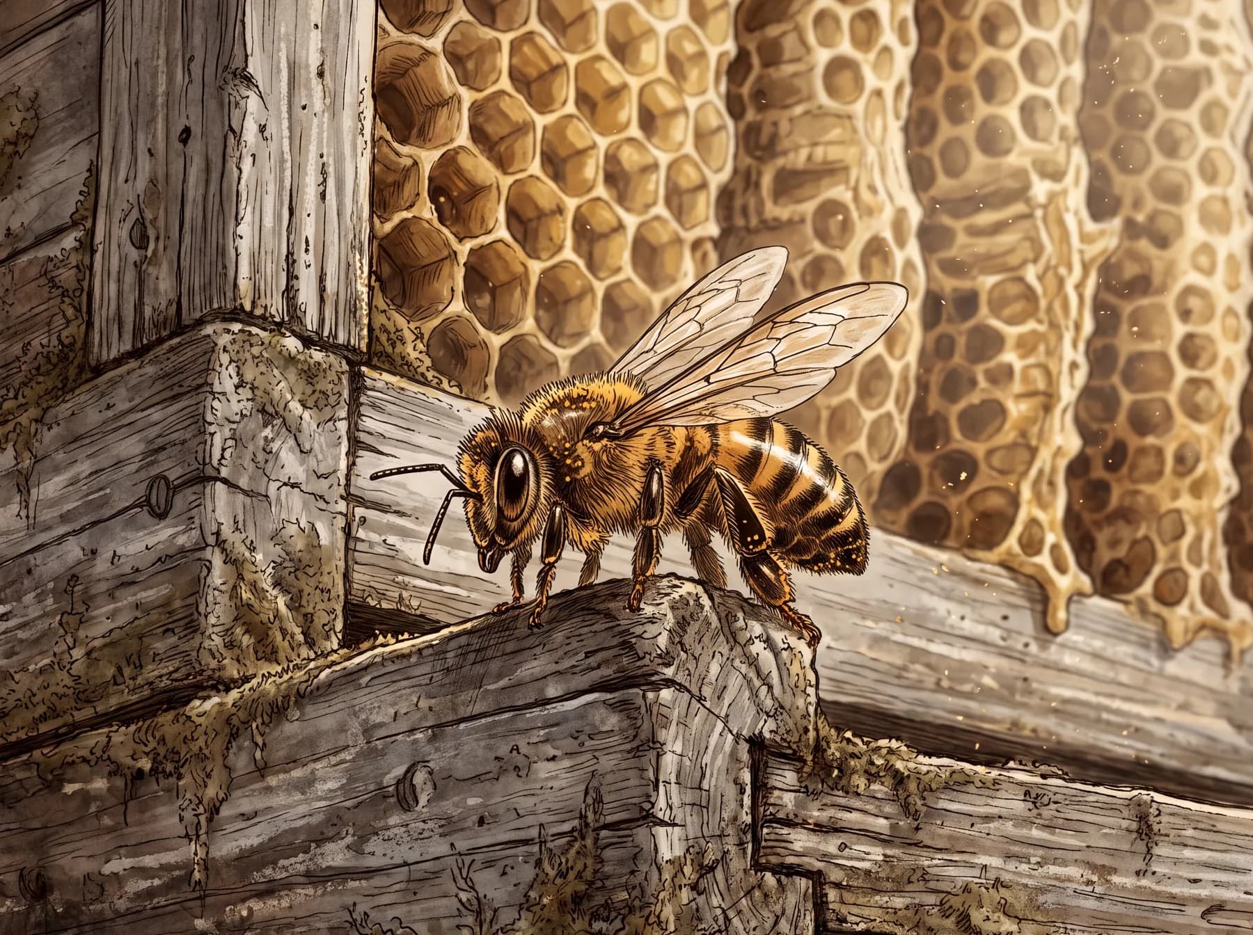Africanized honeybee