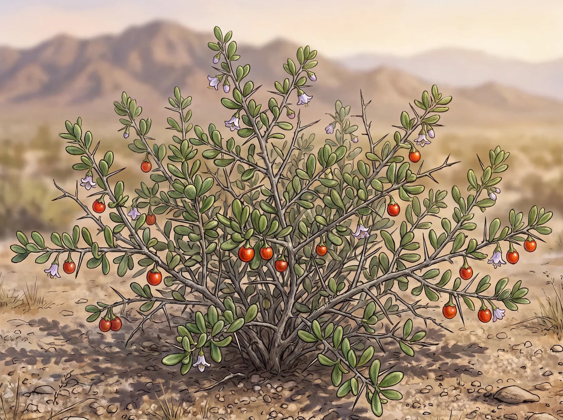 Anderson's wolfberry