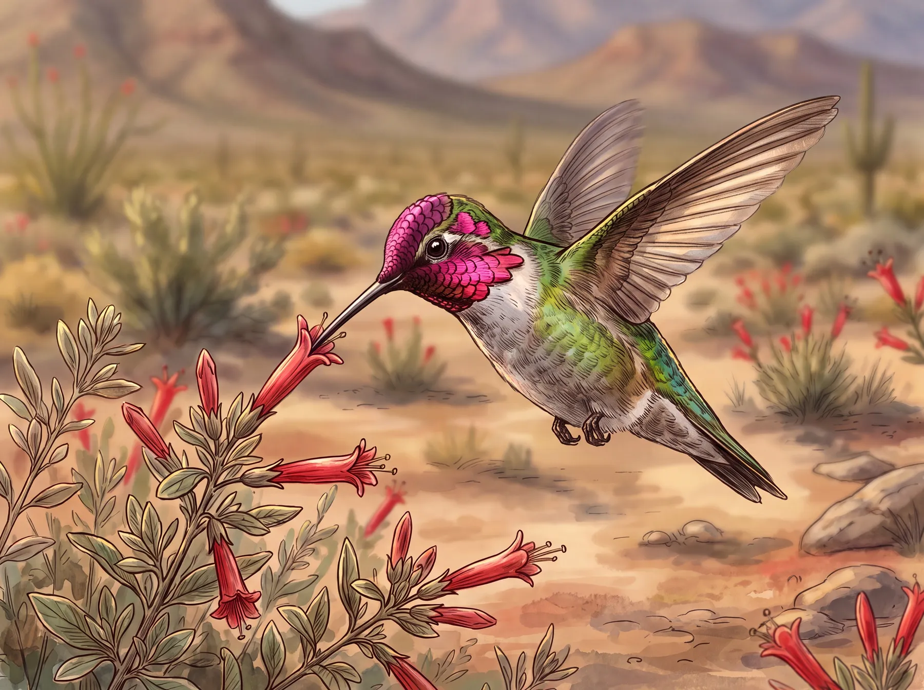 Anna's hummingbird
