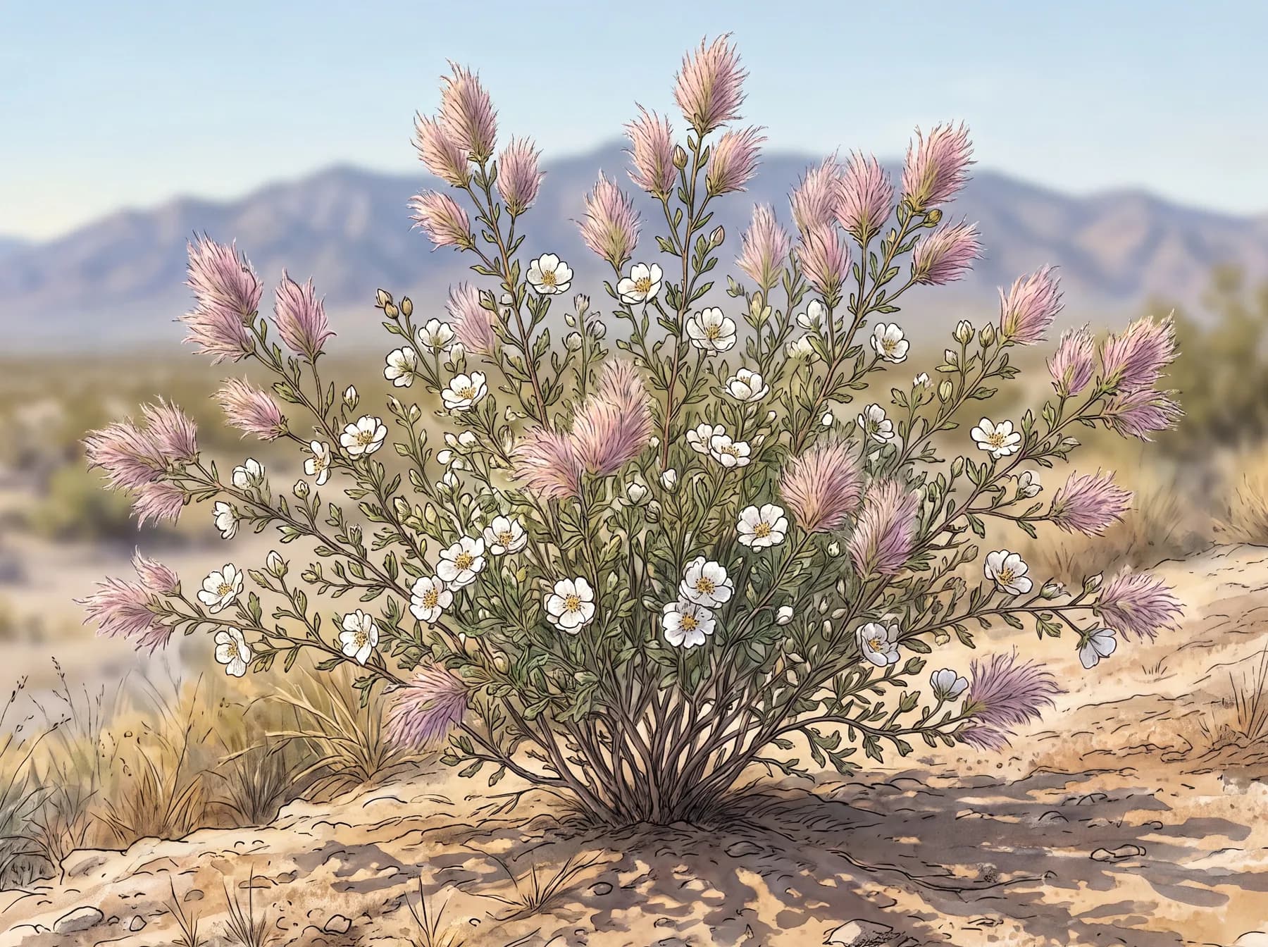Apache plume