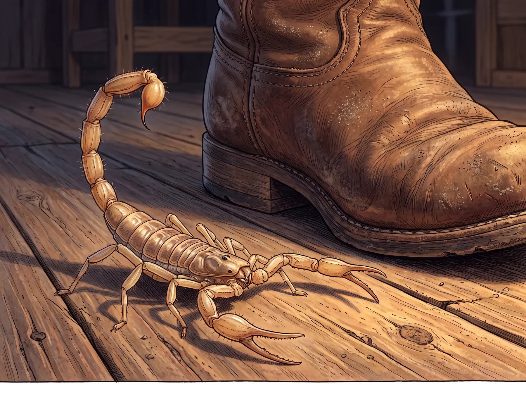 Arizona bark scorpion