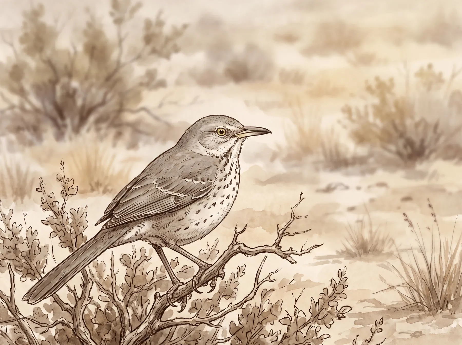 Bendire's thrasher