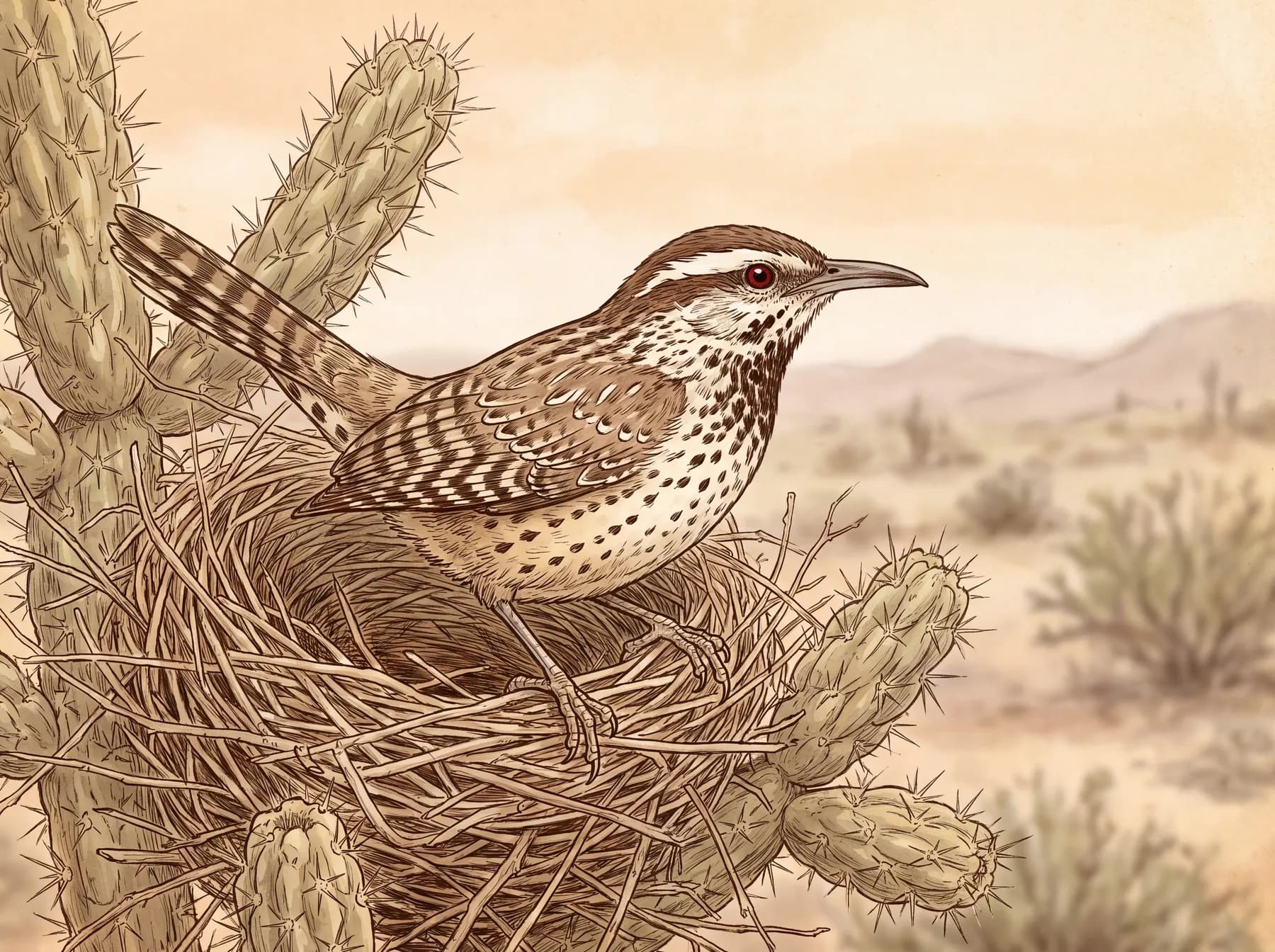 Cactus wren