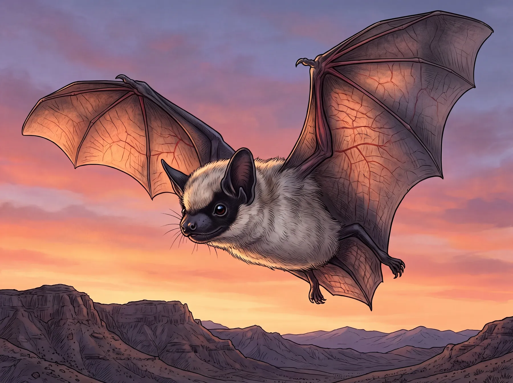 Canyon bat
