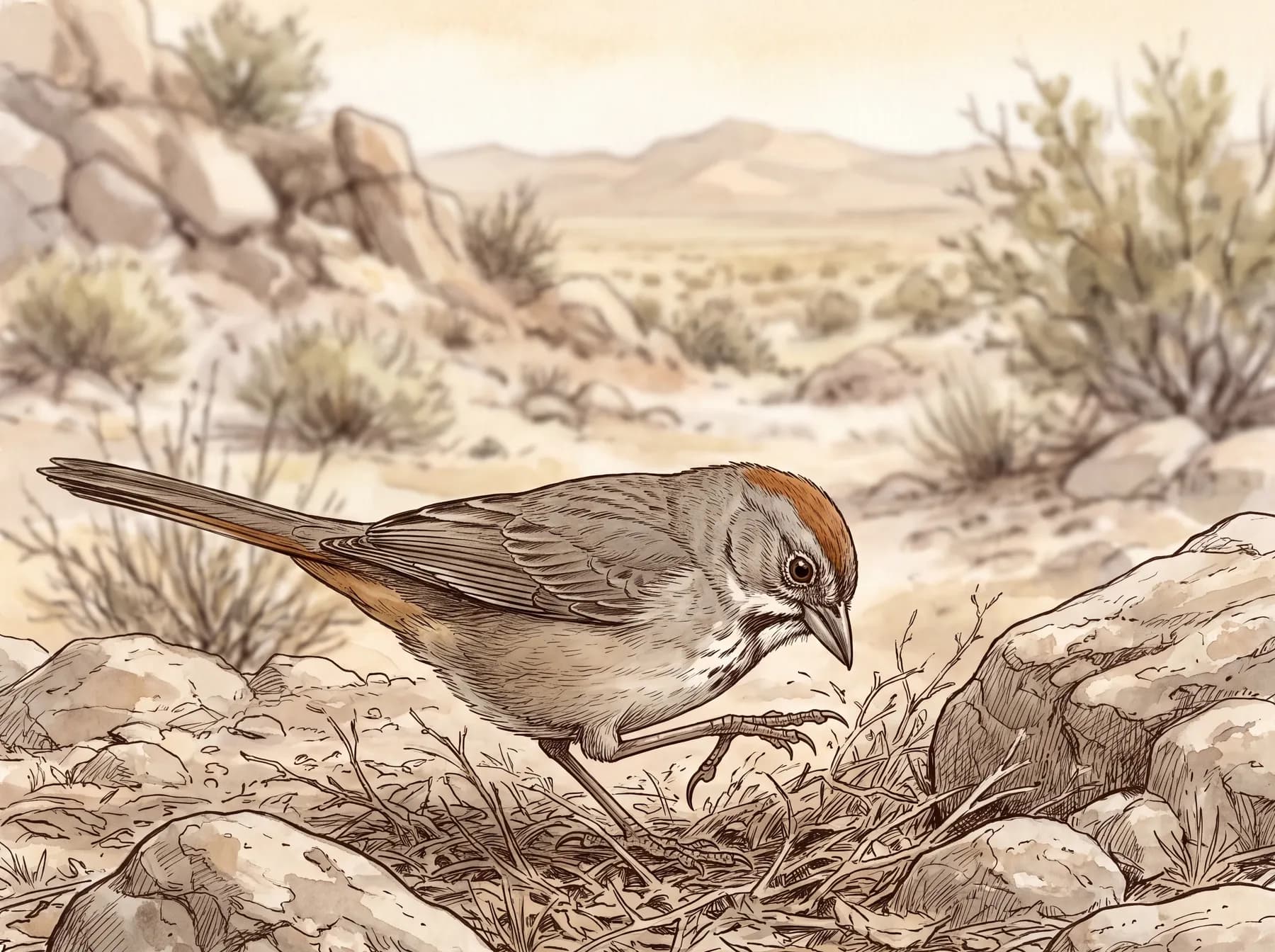 Canyon towhee