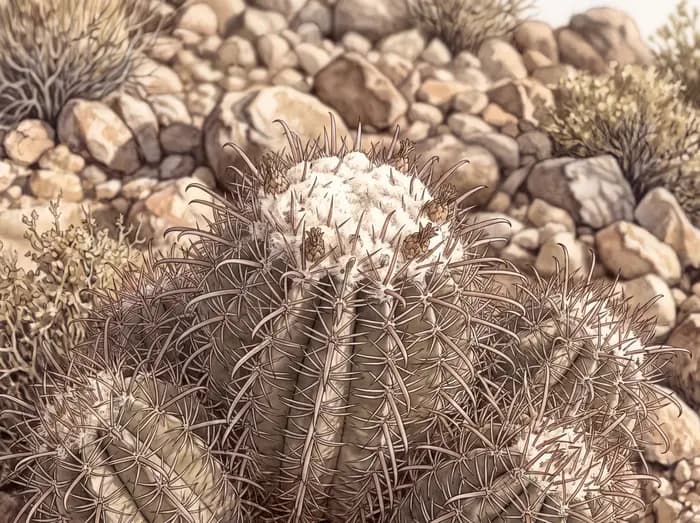 Cottontop cactus