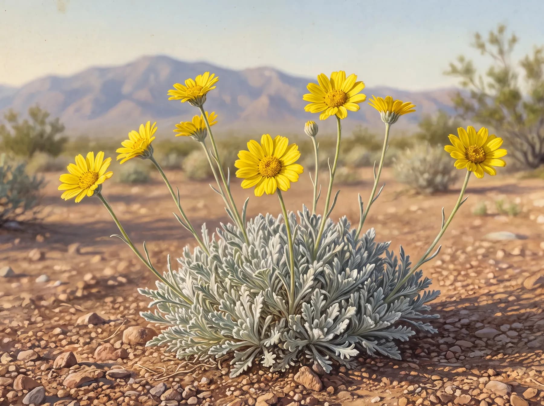 Desert marigold