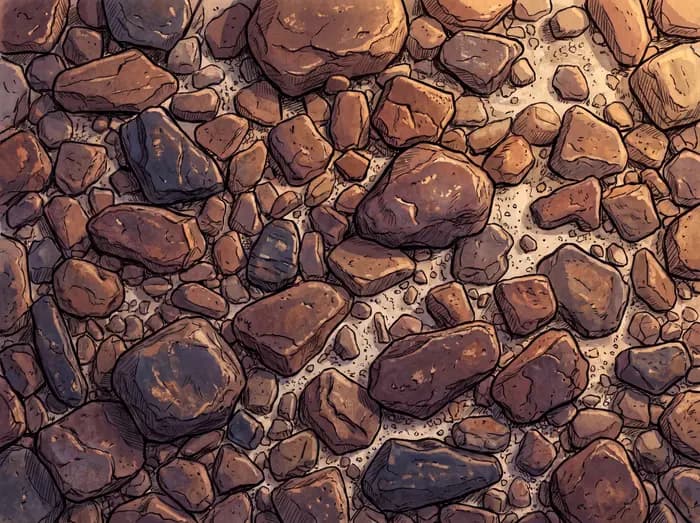 Desert pavement