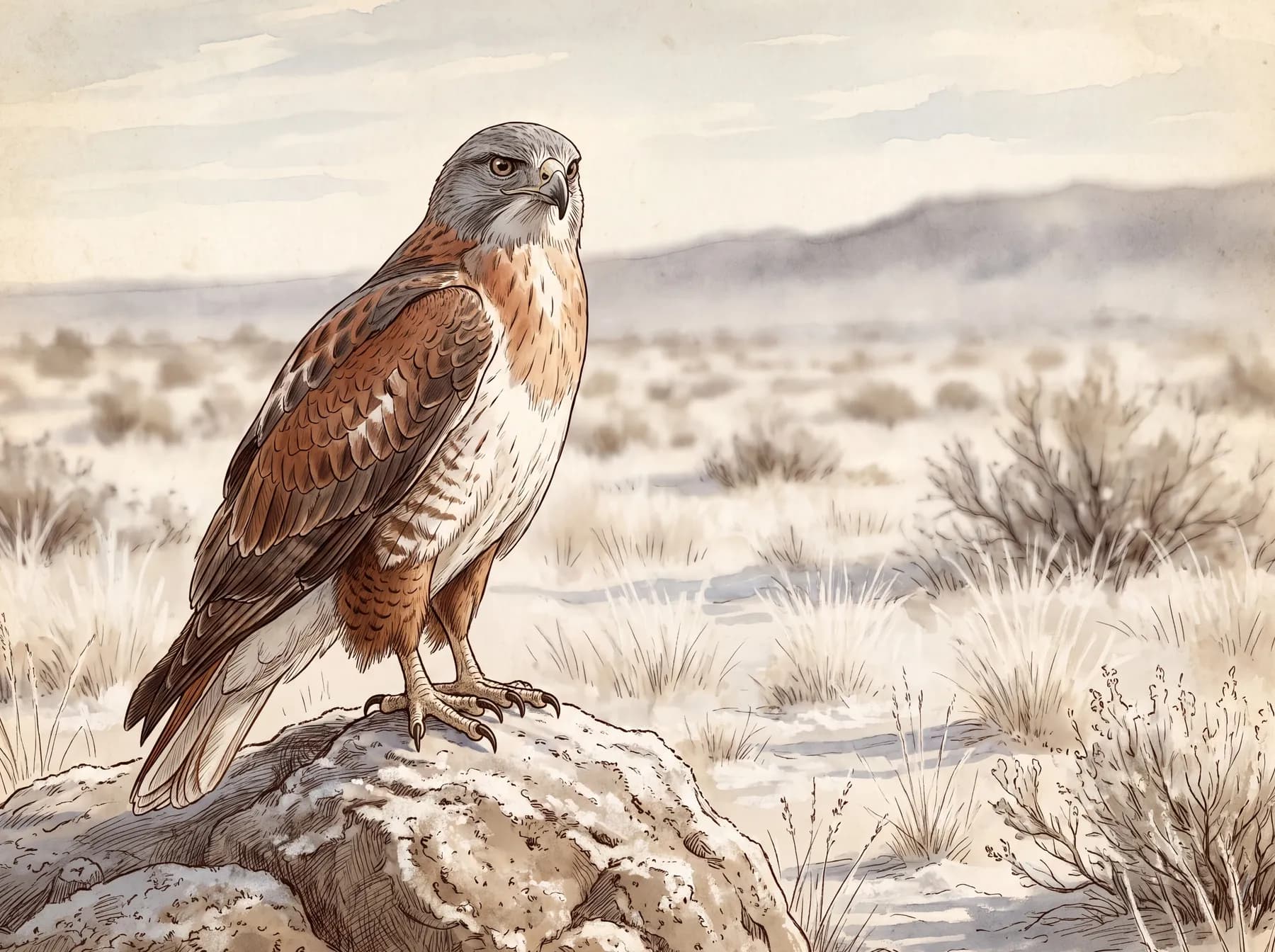 Ferruginous hawk