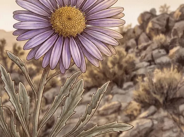Mojave aster