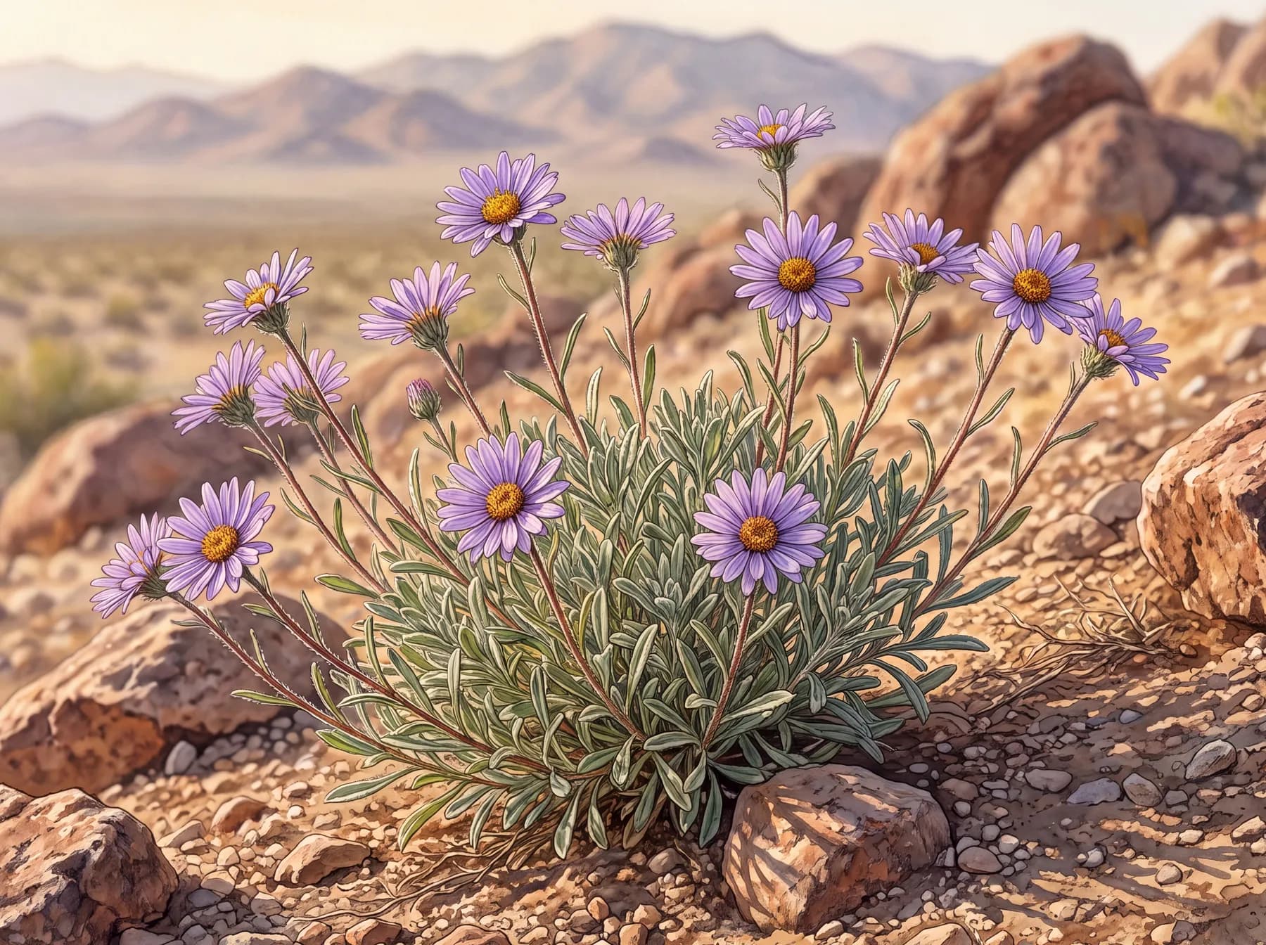 Mojave aster