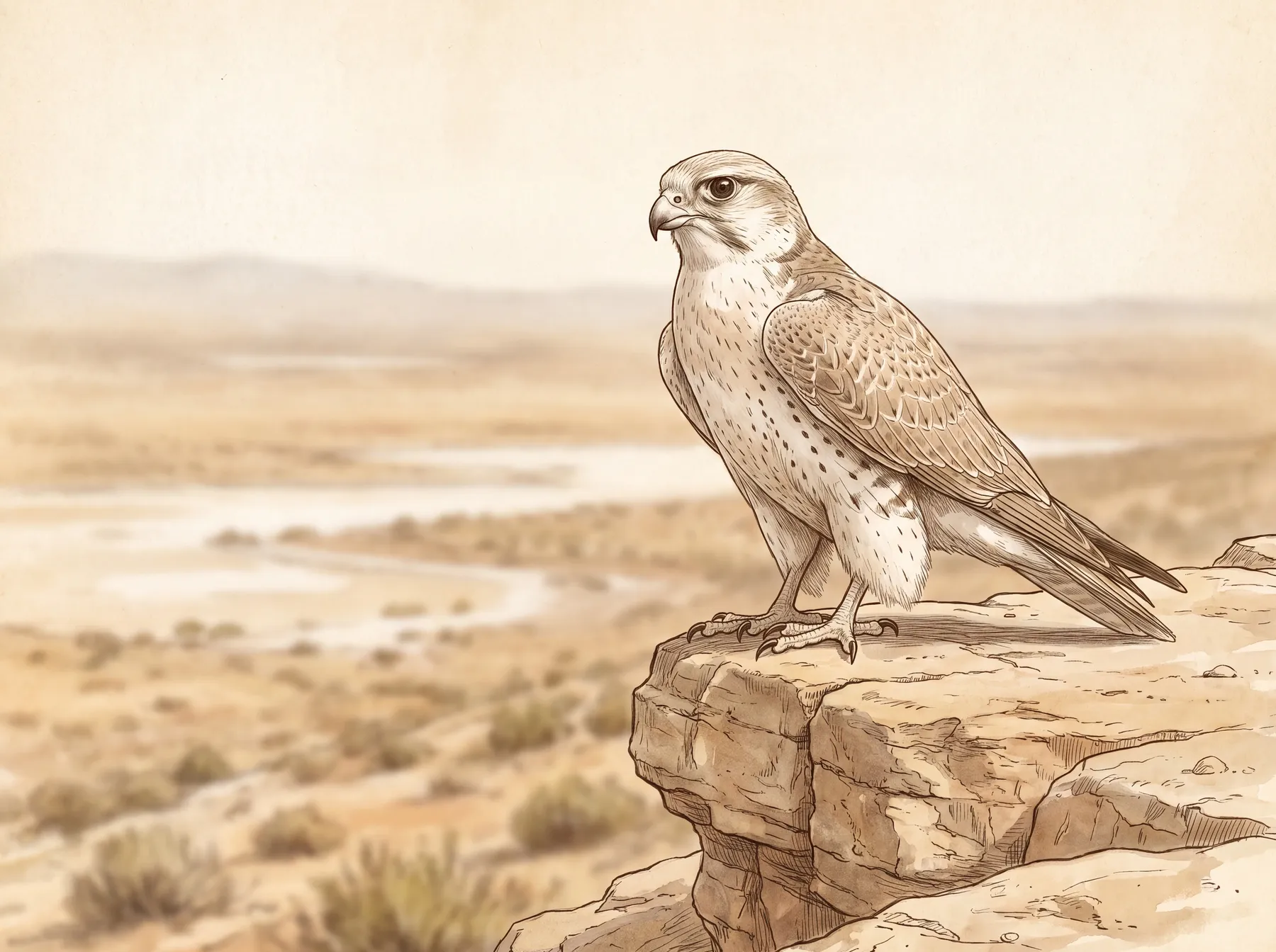 Prairie falcon
