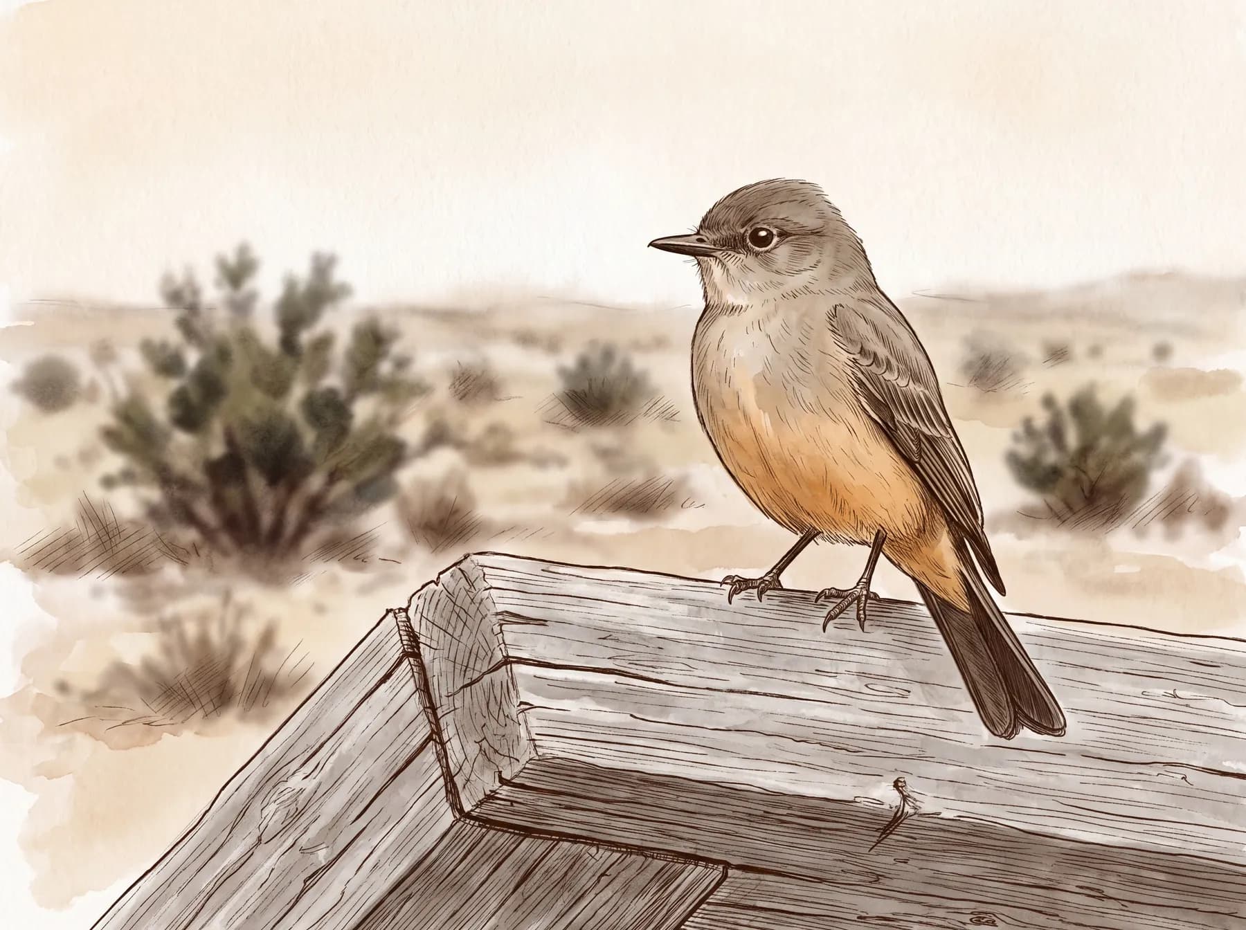 Say's phoebe