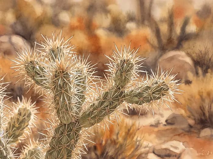 Silver cholla