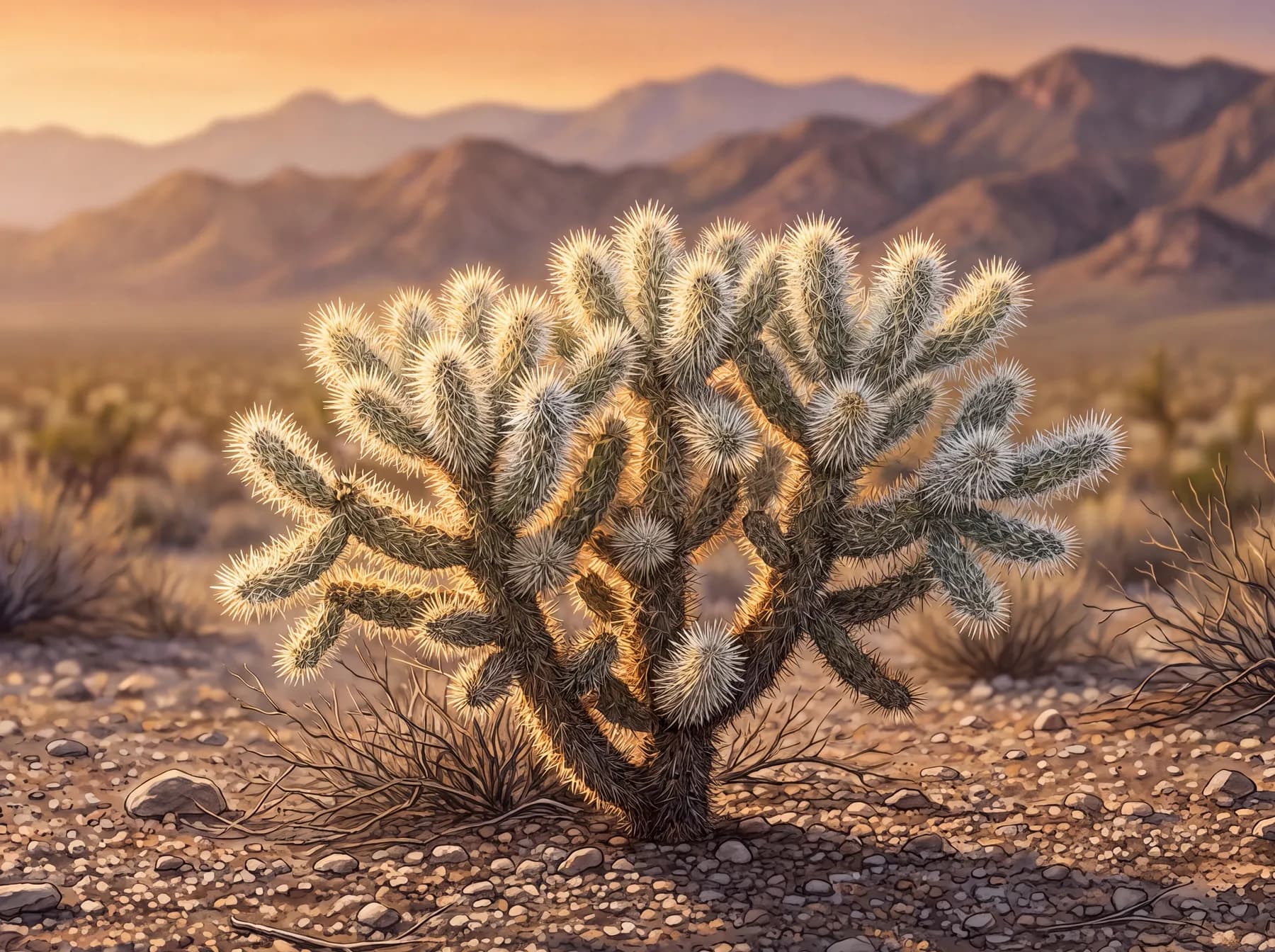 Silver cholla