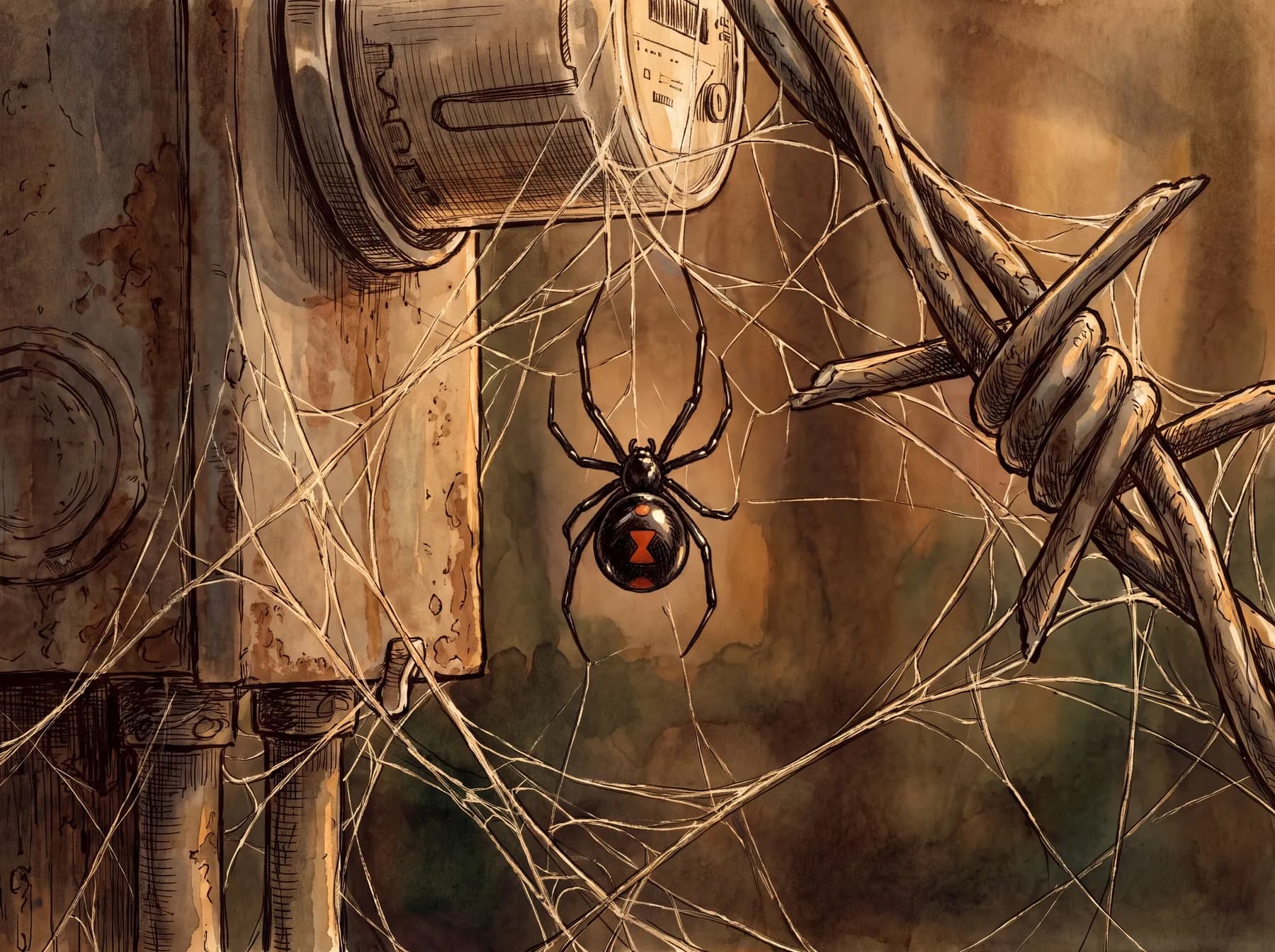 Western black widow