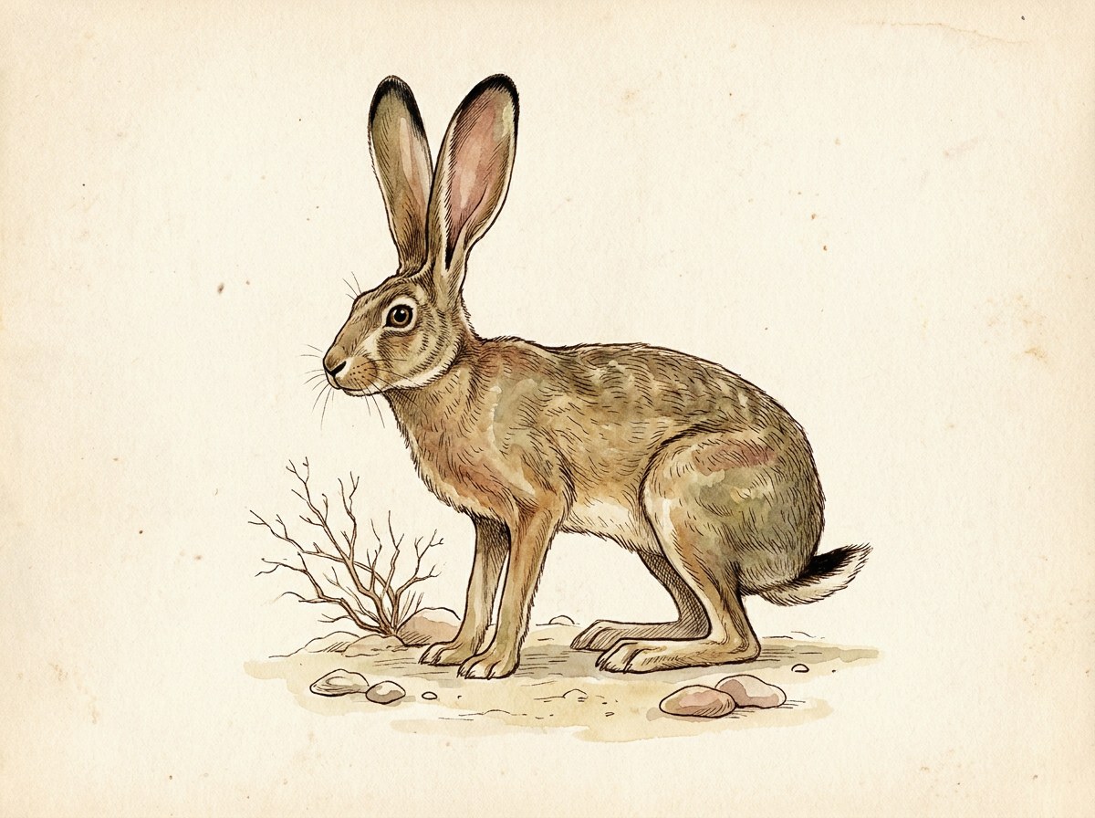 Black-tailed jackrabbit
