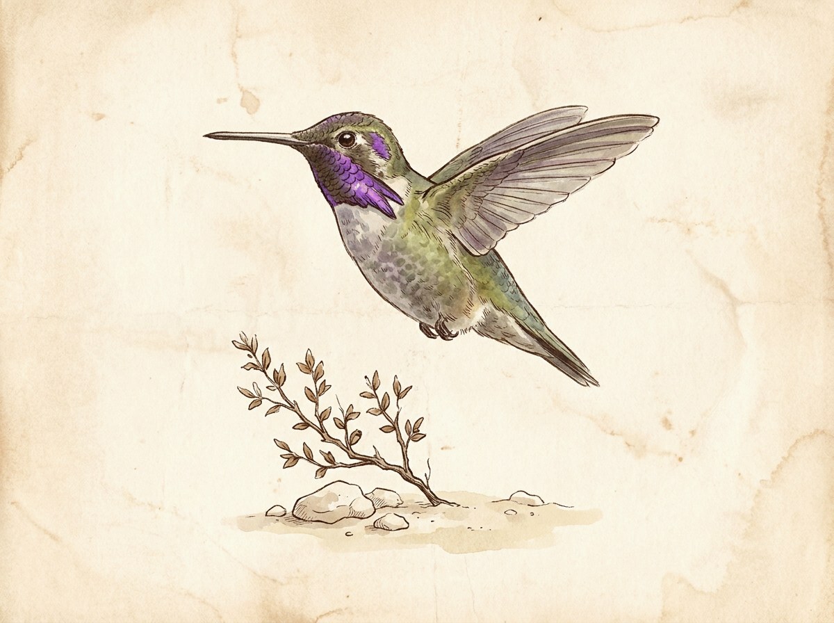 Costa's hummingbird