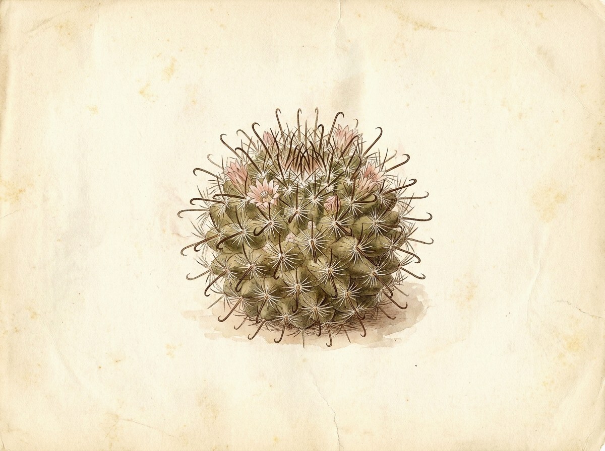 Fishhook cactus