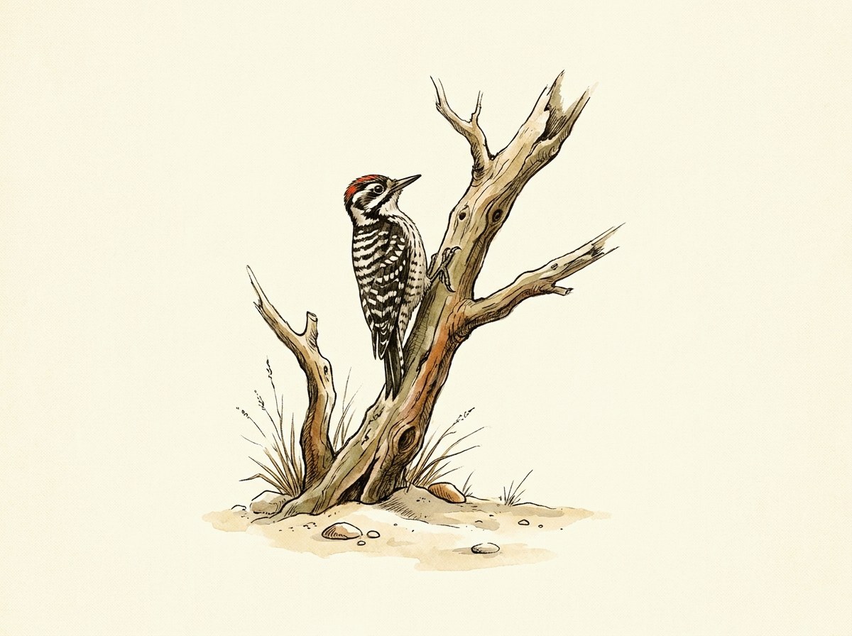 Ladder-backed woodpecker