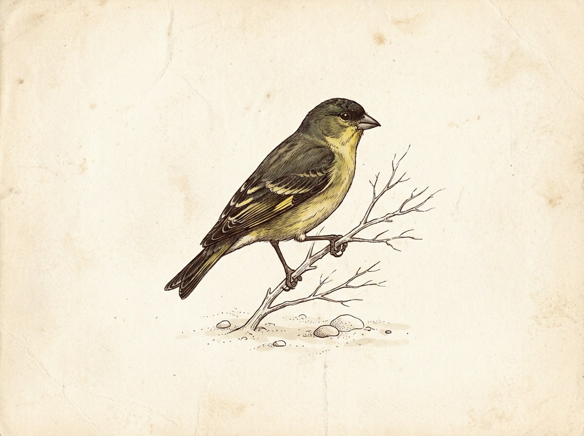 Lesser goldfinch