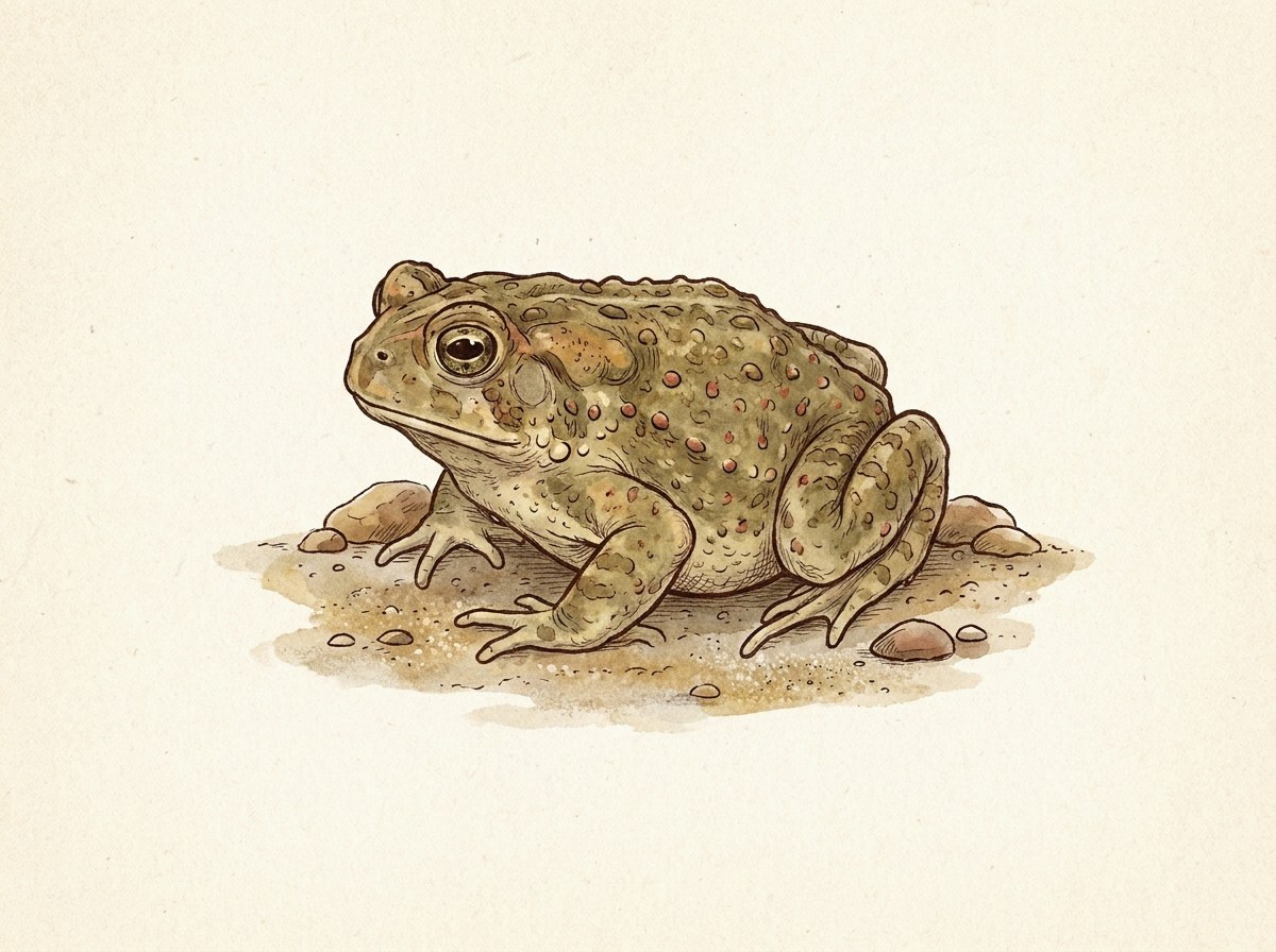 Red-spotted toad