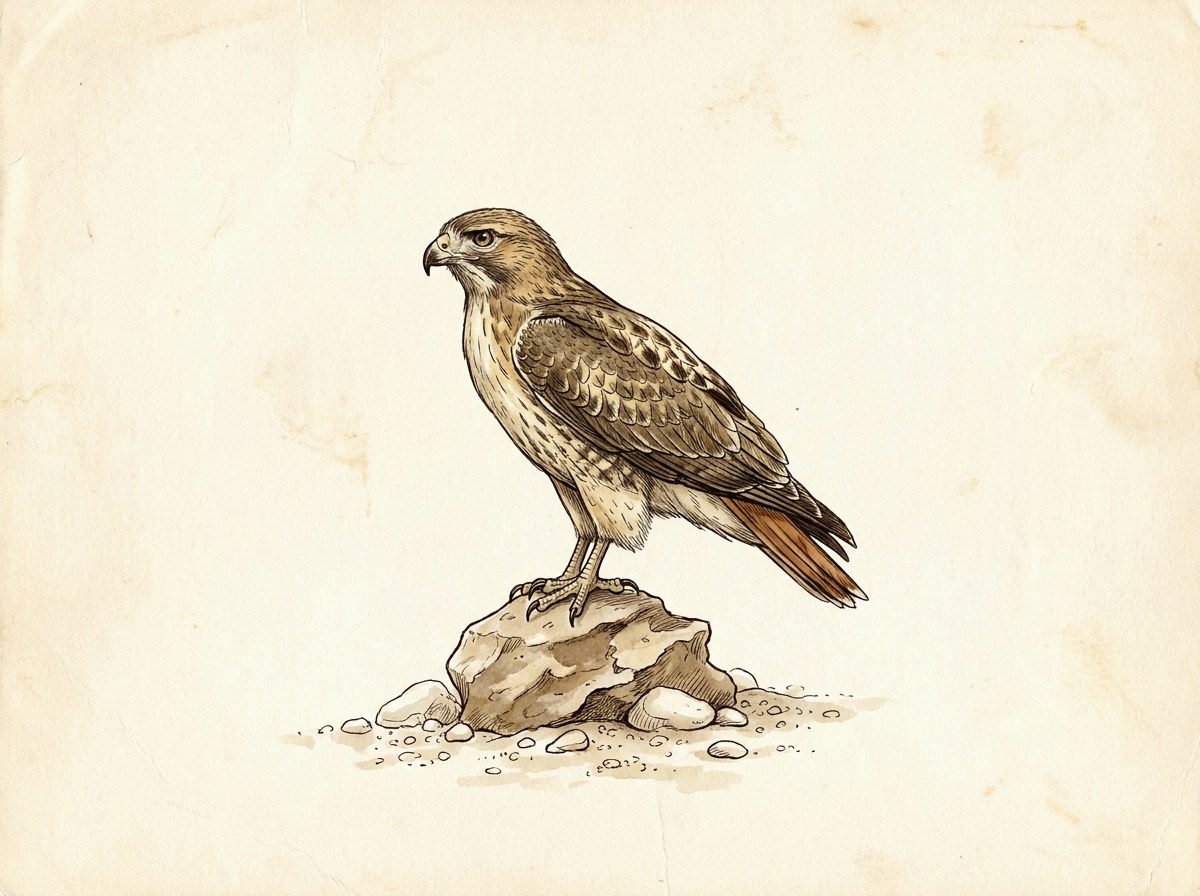 Red-tailed hawk