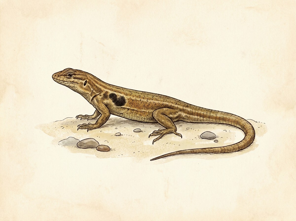 Side-blotched lizard