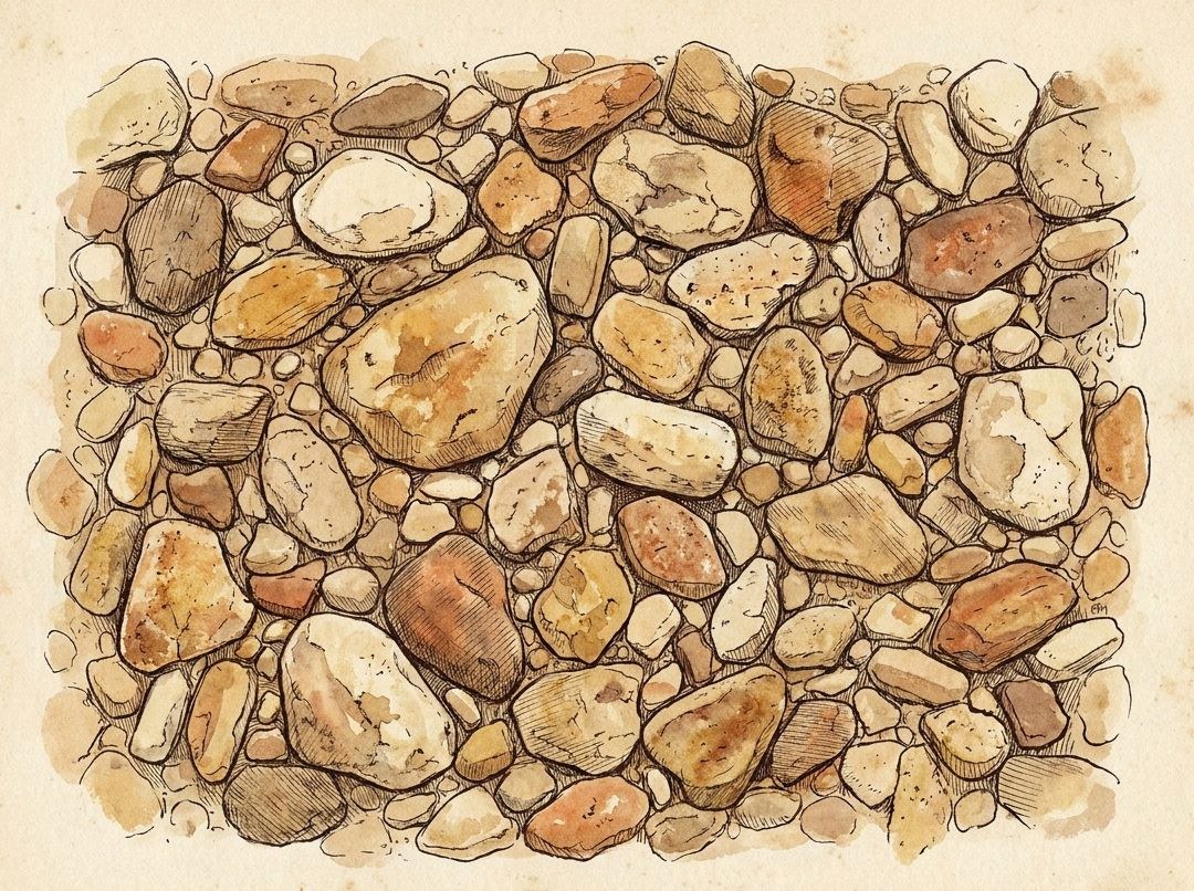 Desert pavement