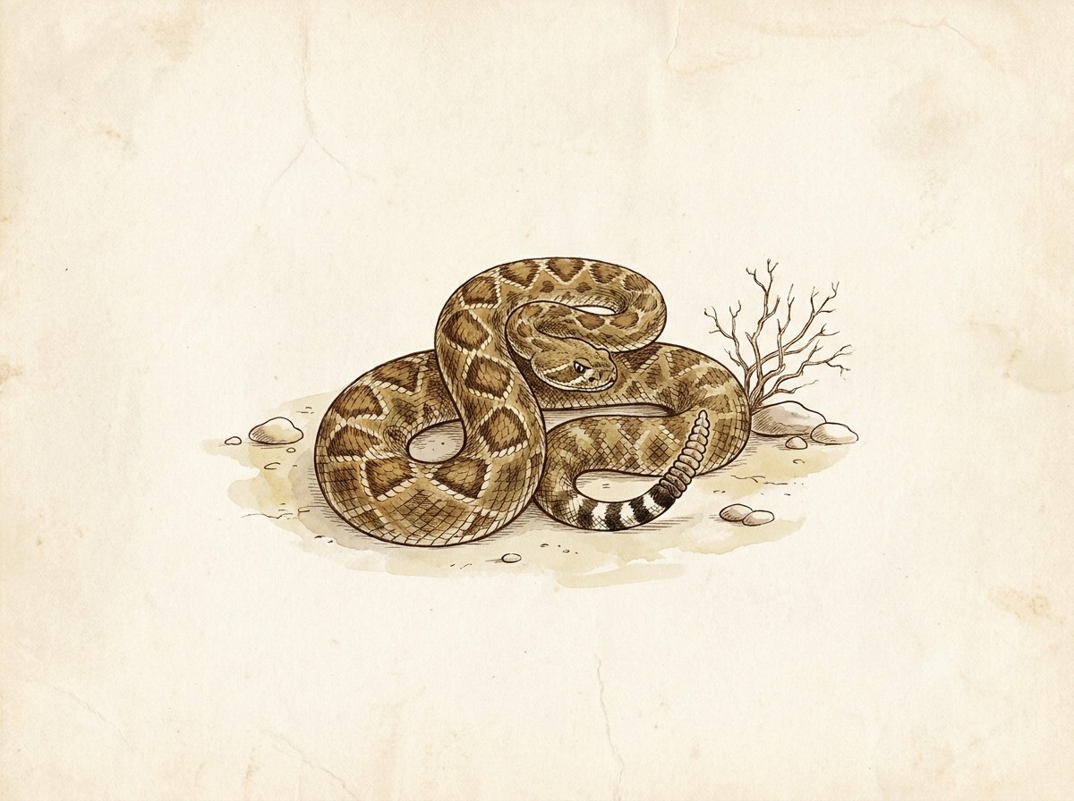 Western diamondback rattlesnake