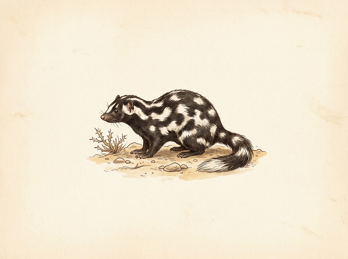 Western spotted skunk